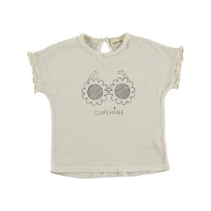 Sunglasses T-shirt Ecru