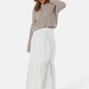 Broderie Anglaise Maxi Skirt